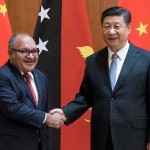 June 2018: Papua New Guinea's Prime Minister Peter O'Neill with China's President Xi Jinping.